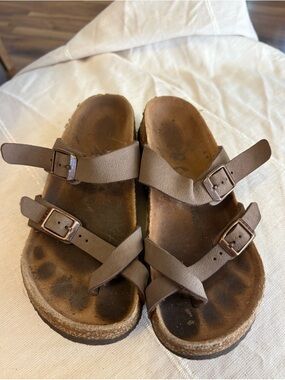 Birkenstock Mayari Brown Sandals Size 33